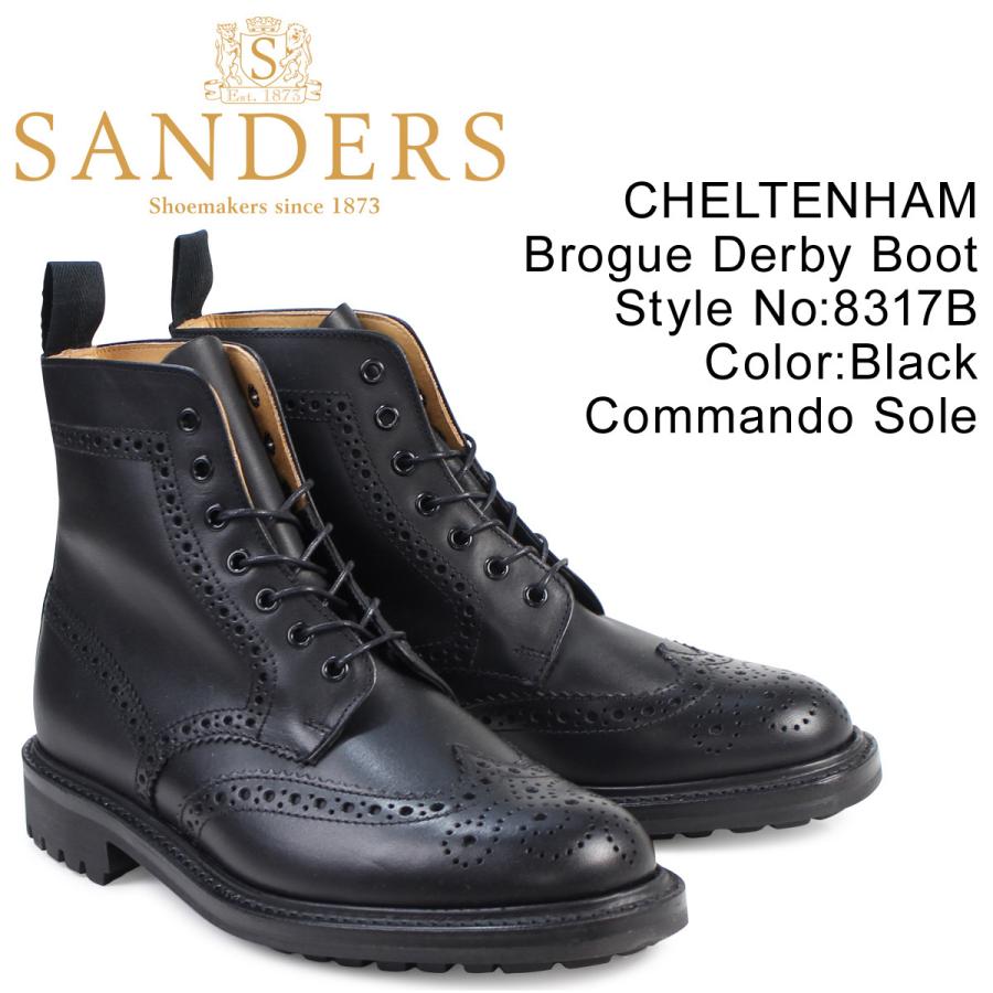 サンダース Sanders ミリタリー カントリーブーツ Cheltenham 17b メンズ ブラック Sns 17b スニークオンラインショップ 通販 Yahoo ショッピング
