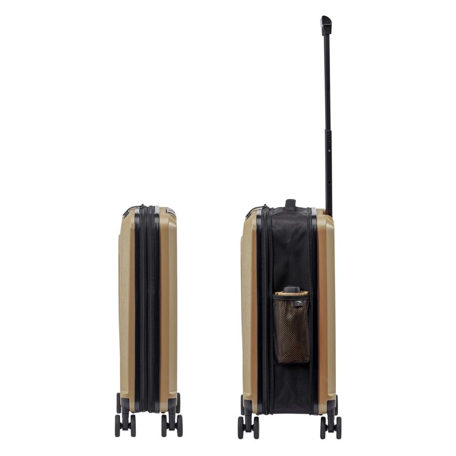 senz センズ スーツケース キャリーケース メンズ レディース 38L 軽量 拡張 機内持ち込み対応 TSAロック Sサイズ SZ-8801-0100の画像