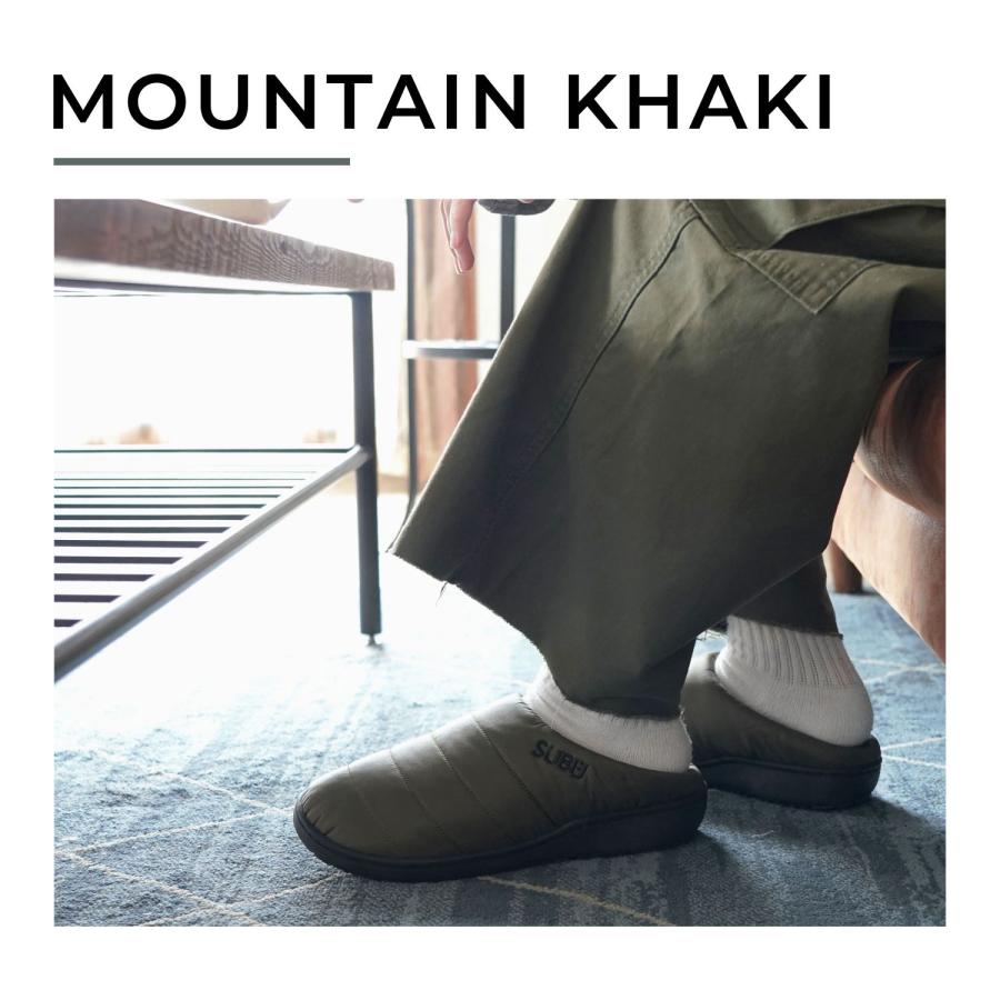 SUBU スブ サンダル スリッポン スリッパ パーマネント メンズ レディース PERMANENT ブラック グレー カーキ レッド ブラウン シルバー グリーン 黒 | SUBU | 20