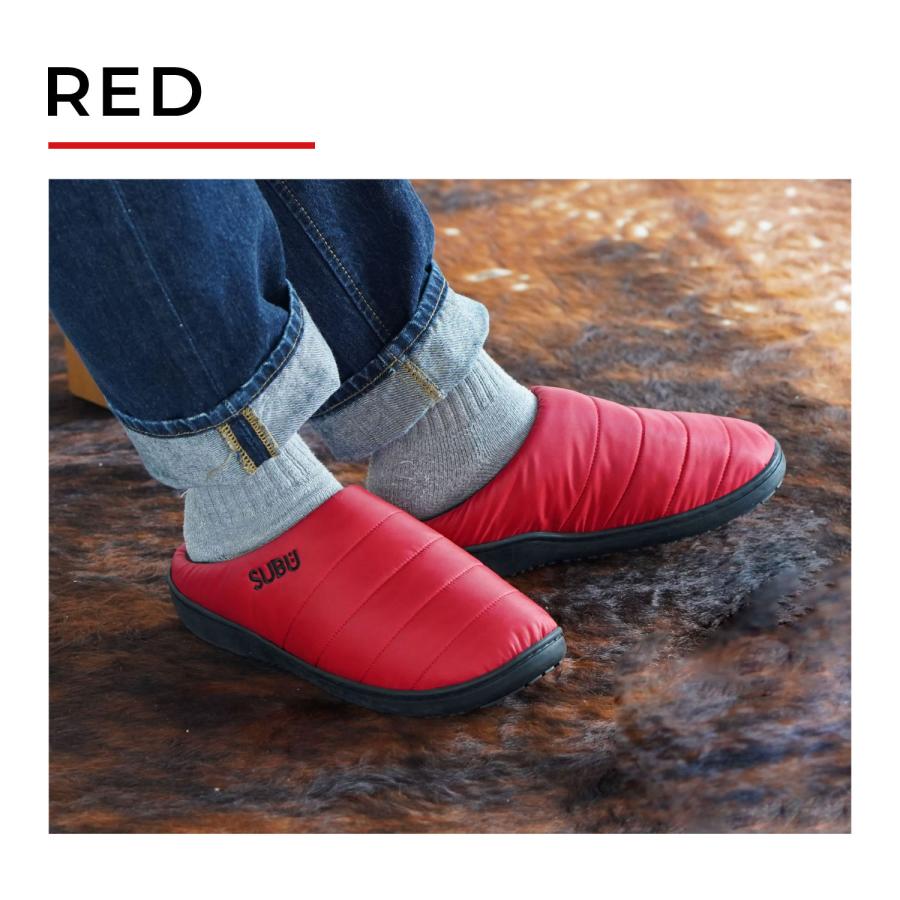 SUBU スブ サンダル スリッポン スリッパ パーマネント メンズ レディース PERMANENT ブラック グレー カーキ レッド ブラウン シルバー グリーン 黒 | SUBU | 21