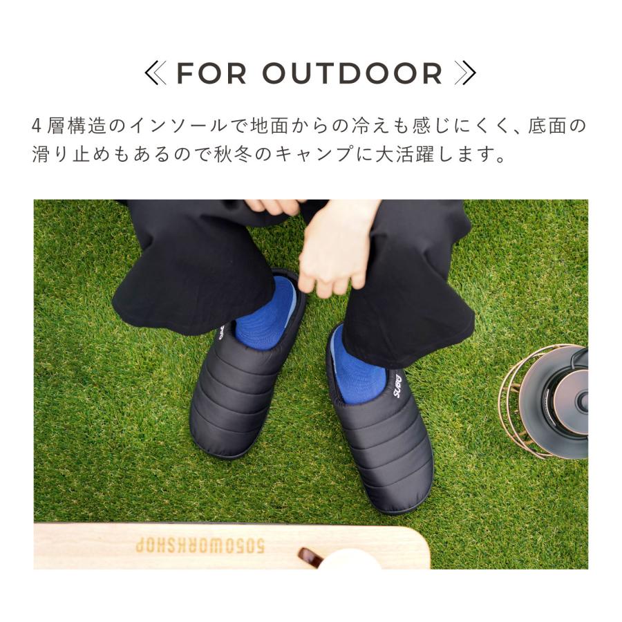 SUBU スブ サンダル スリッポン スリッパ パーマネント メンズ レディース PERMANENT ブラック グレー カーキ レッド ブラウン シルバー グリーン 黒 | SUBU | 15