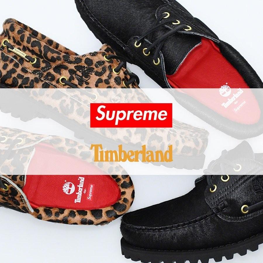 Supreme シュプリーム ティンバーランド Timberland 3アイ Supreme シュプリーム ティンバーランド Timberland 3アイ