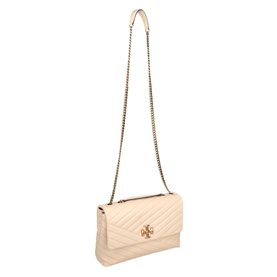 トリー バーチ TORY BURCH バッグ ショルダーバッグ レディース 斜めがけ 本革 軽量 大きめ KIRA LARGE SHOULDER BAG ベージュ 90446 爆買の画像