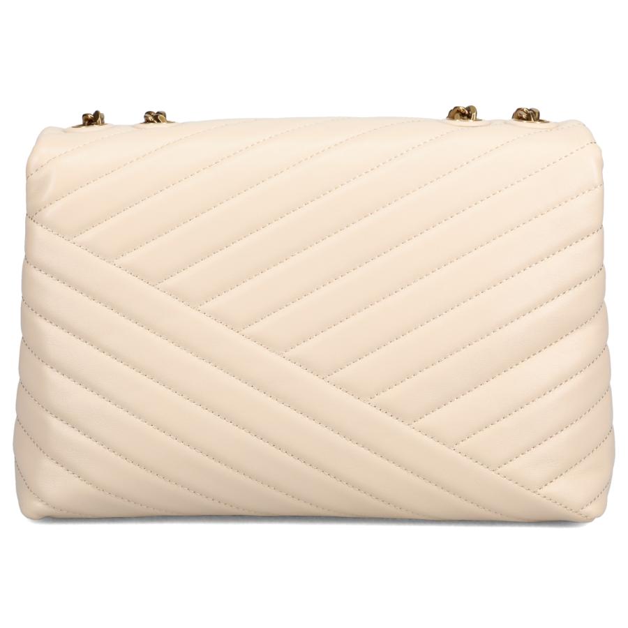 トリー バーチ TORY BURCH バッグ ショルダーバッグ レディース 斜めがけ 本革 軽量 大きめ KIRA LARGE SHOULDER BAG ベージュ 90446 爆買の画像