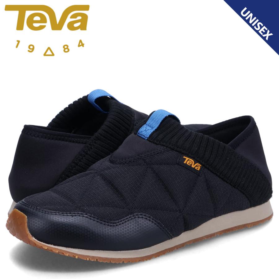 Teva テバ リエンバー モック モックシューズ スリッポン メンズ レディース RE EMBER MOC ブラック 黒 1125472 | Teva