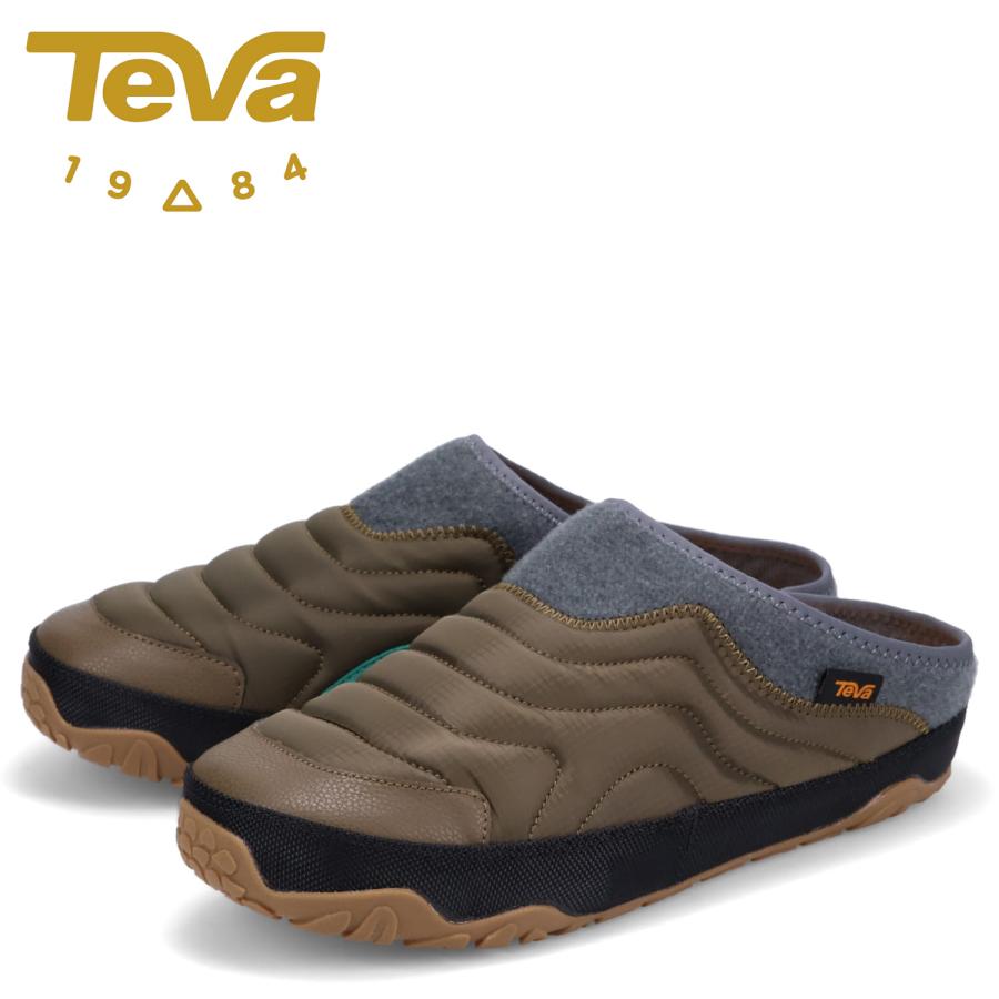 Teva テバ サンダル シューズ リエンバーテレイン メンズ 軽量 撥水 REEMBER TERRAIN ダーク オリーブ 1129596 | Teva