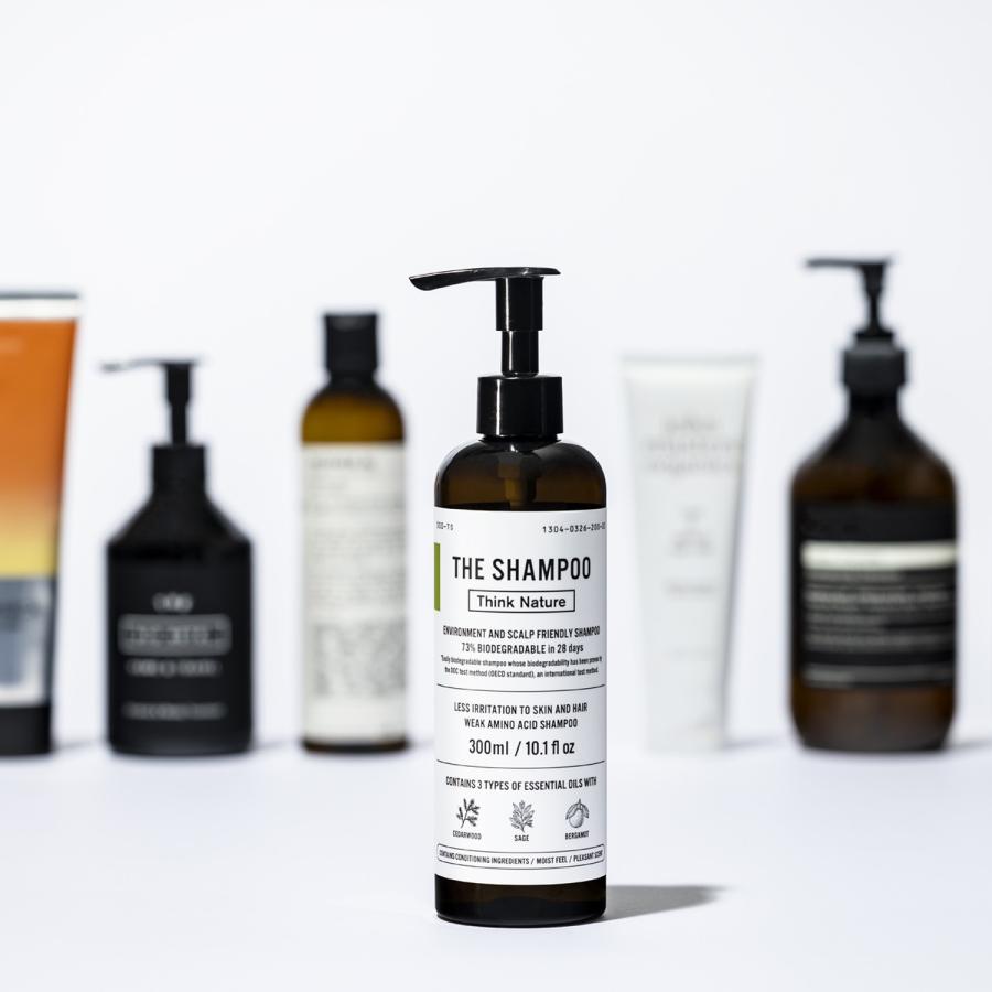 THE ザ シャンプー ボトル 詰め替え 3点セット弱酸性アミノ酸 ノン