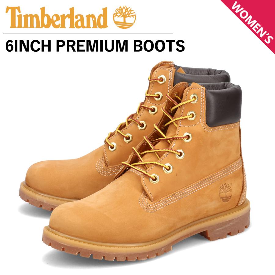 ティンバーランド Timberland ブーツ 6インチ プレミアム レディース WOMENS 6INCH PREMIUM BOOT Wワイズ 防水  ウィート 10361 : tim-10361 : スニークオンラインショップ - 通販 - Yahoo!ショッピング