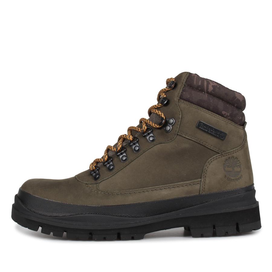 ティンバーランド Timberland ブーツ フィールドトレッカー メンズ ウォータープルーフ FIELD TREKKER WATERPROOF BOOT カモ柄 グリーン A1YUD｜sneak｜03