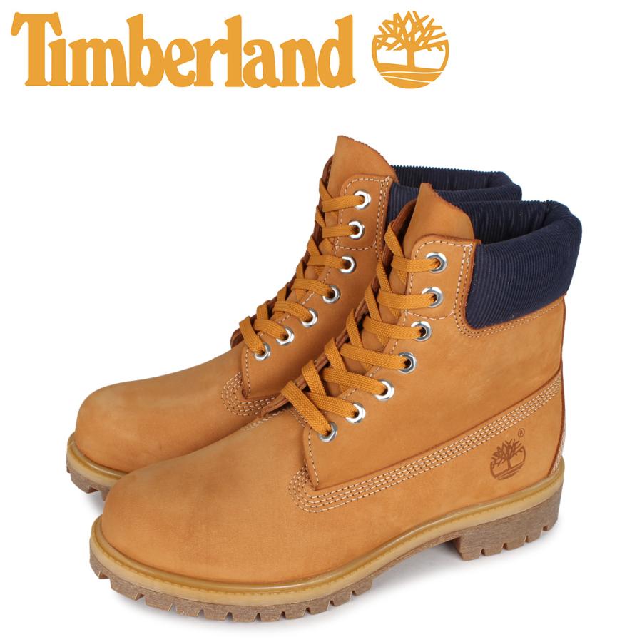 Timberland ティンバーランド 6インチ　プレミアムブーツ イエロー 定番】6インチ プレミアム ウォータープルーフ ブーツ