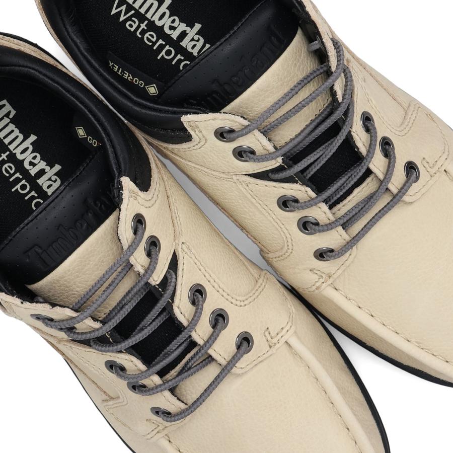 ティンバーランド Timberland ブーツ モックブーツ ヘリテージ GTX モックトゥ ミッド メンズ Wワイズ 防水 MOC TOE GTX ベージュ A2JU5の画像