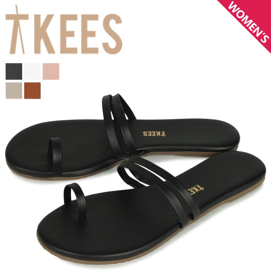 TKEES（ティキーズ） ビーチサンダル リア レディース LEAH ブラック
