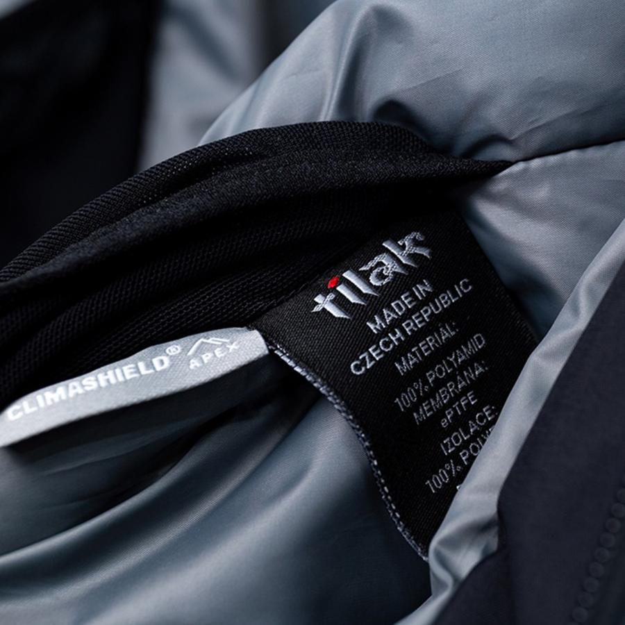TILAK ティラック ジャケット スバルバード 中綿 アウター メンズ 防水 防風 軽量 防寒 SVALBARD JACKET ブラック グレー オリーブ 黒 10128の画像
