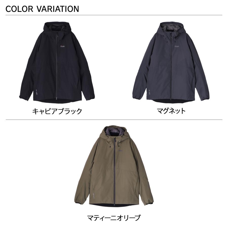 TILAK ティラック ジャケット スバルバード 中綿 アウター メンズ 防水 防風 軽量 防寒 SVALBARD JACKET ブラック グレー オリーブ 黒 10128の画像