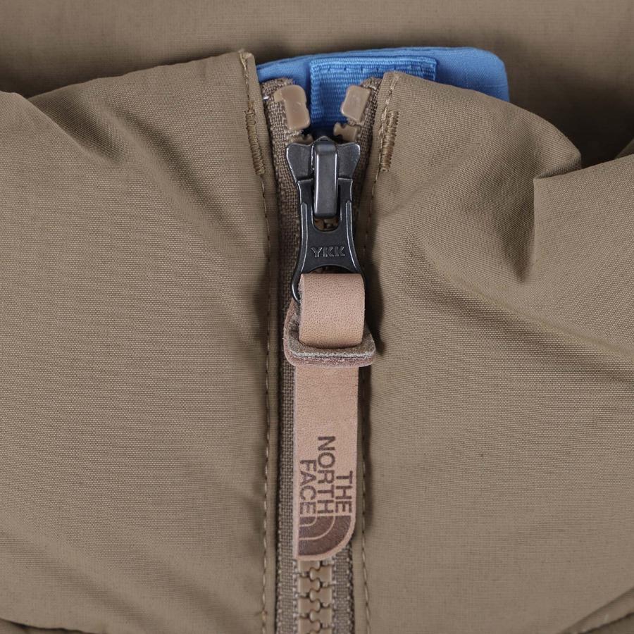 ノースフェイス THE NORTH FACE ダウンジャケット アウター ヌプシ メンズ 防寒 M 92 LOW-FI HI-TEK NUPTSE ブラウン ブルー NF0A7ZYPの画像