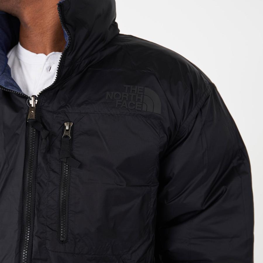 ノースフェイス THE NORTH FACE ダウン ジャケット アウター ヌプシ メンズ リバーシブル 防寒 ベージュ グリーン イエロー ネイビー NF0A831Iの画像