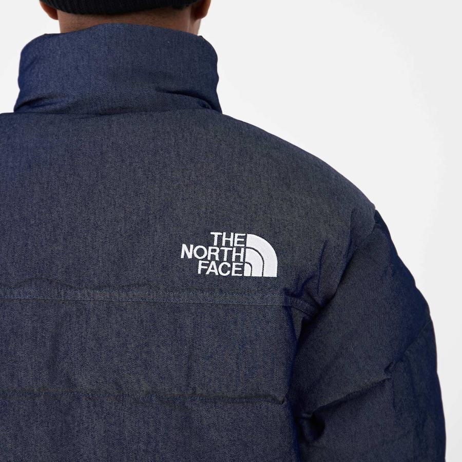 ノースフェイス THE NORTH FACE ダウン ジャケット アウター ヌプシ メンズ リバーシブル 防寒 ベージュ グリーン イエロー ネイビー NF0A831Iの画像