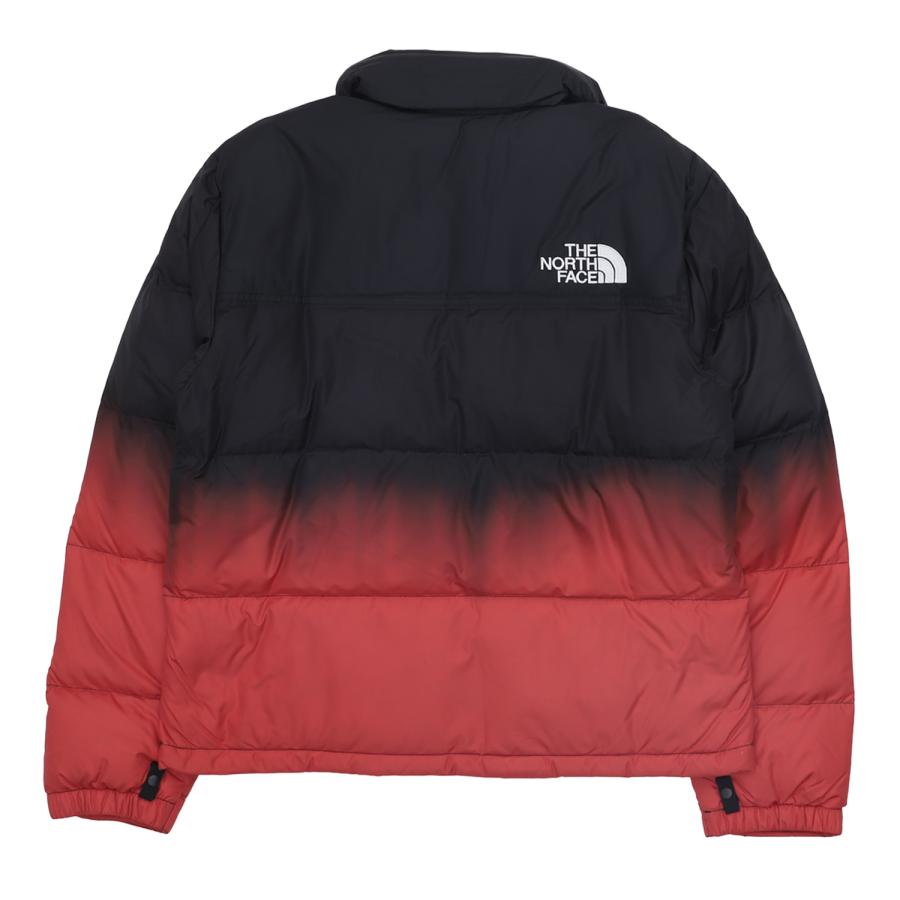 ノースフェイス THE NORTH FACE ダウンジャケット アウター ヌプシ ディップダイ レディース 防寒 W 96 NUPTSE DIP DYE JACKET レッド NF0A84QYOOR 爆買の画像