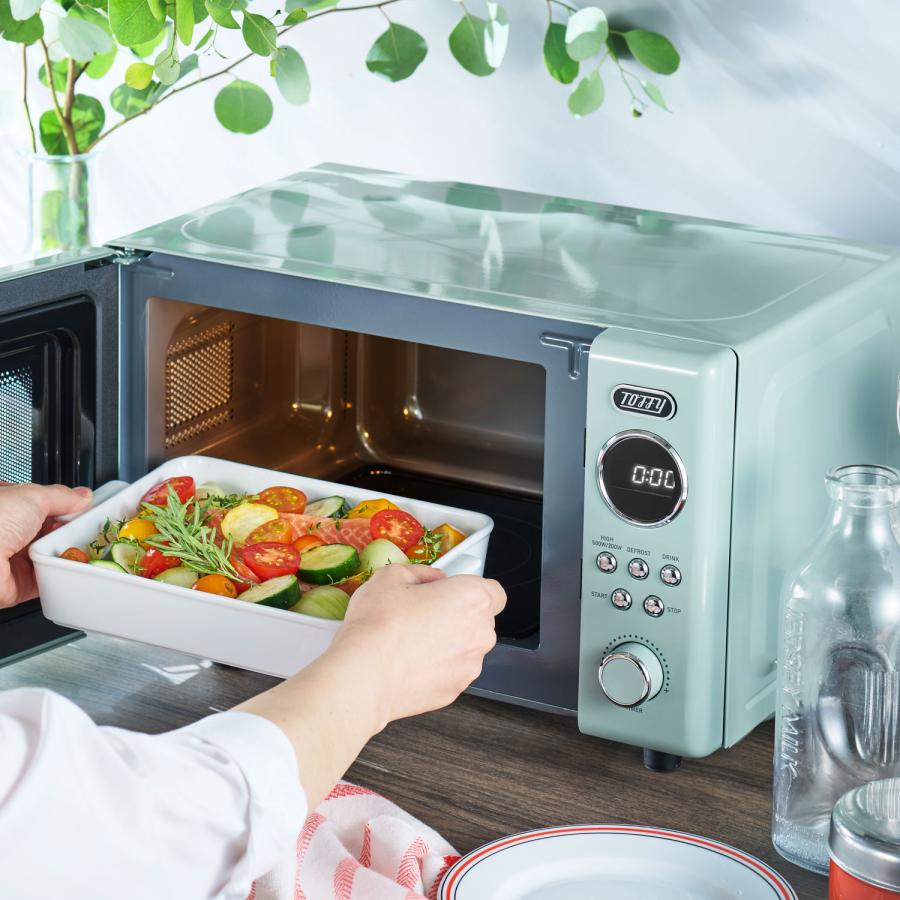 Toffy 特典付き トフィー 電子レンジ 調理器 フラット テーブル 16L 横