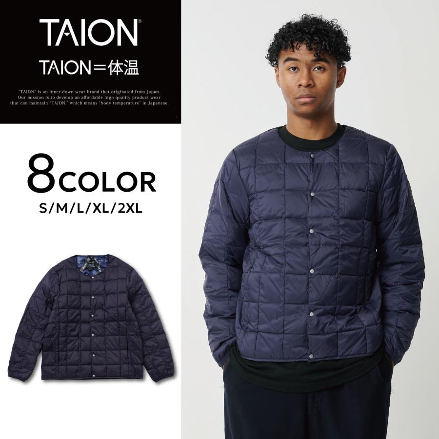 TAION（タイオン） インナーダウン ジャケット アウター メンズ