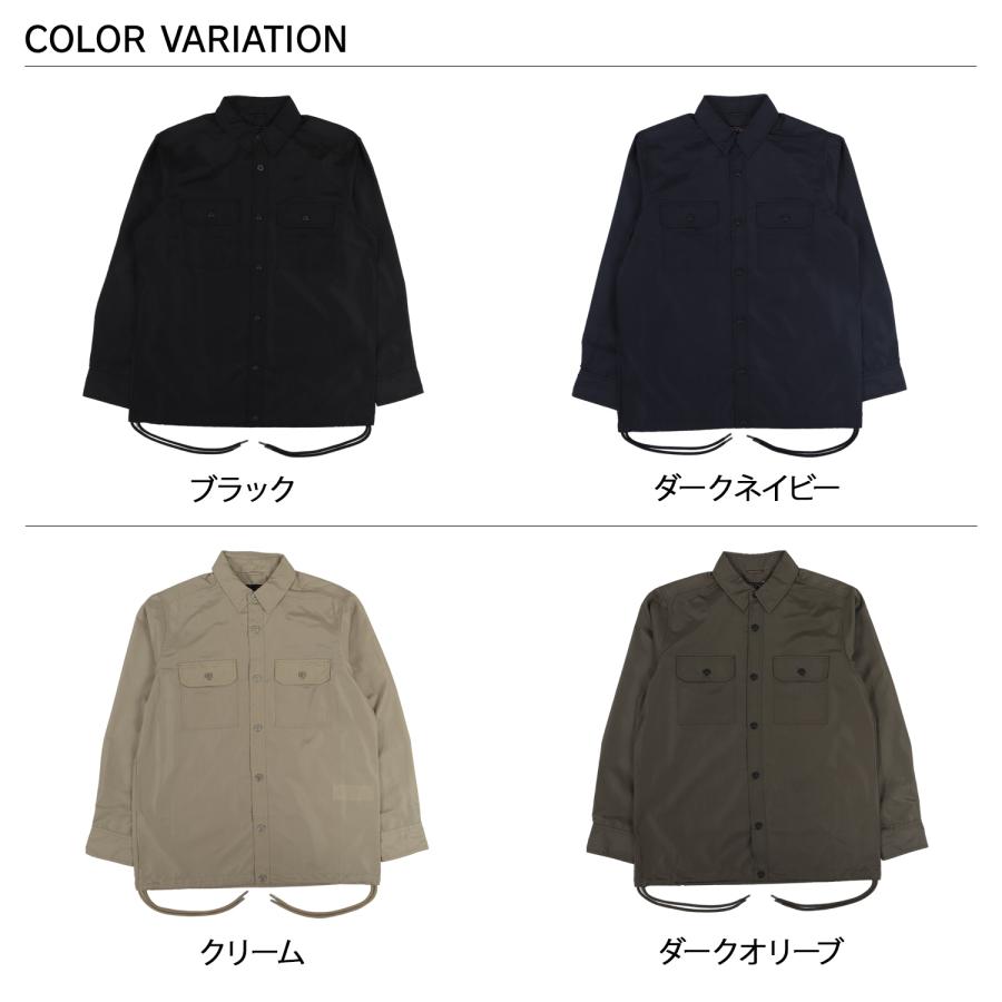 TAION タイオン シャツ ミリタリー ノンダウン ロング スリーブシャツ メンズ 長袖 N/D MILITARY LONG SLEEVE SHIRTS TAION-109SHNDML-1｜sneak｜07