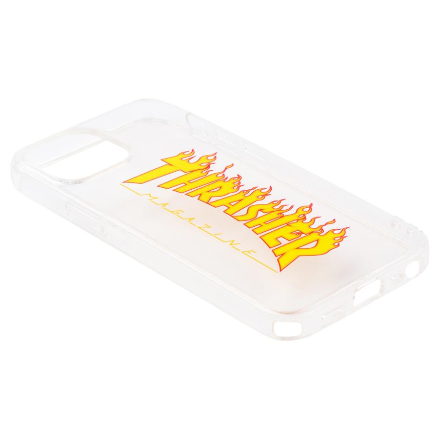 スラッシャー THRASHER iphone13 mini スマホケース メンズ レディース 携帯 アイフォン クリア 透明 ブラック ブルーイエロー ピンク ネコポス可｜sneak｜15