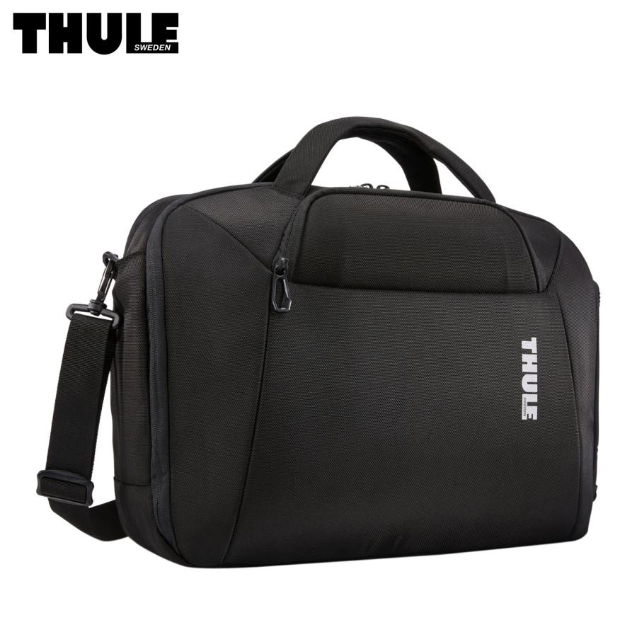 スーリー THULE ビジネスバッグ ブリーフケース ショルダー メンズ レディース 17L 斜めがけ 軽量 ACCENT BRIEFCASE 17L ブラック 黒 3205385 | THULE