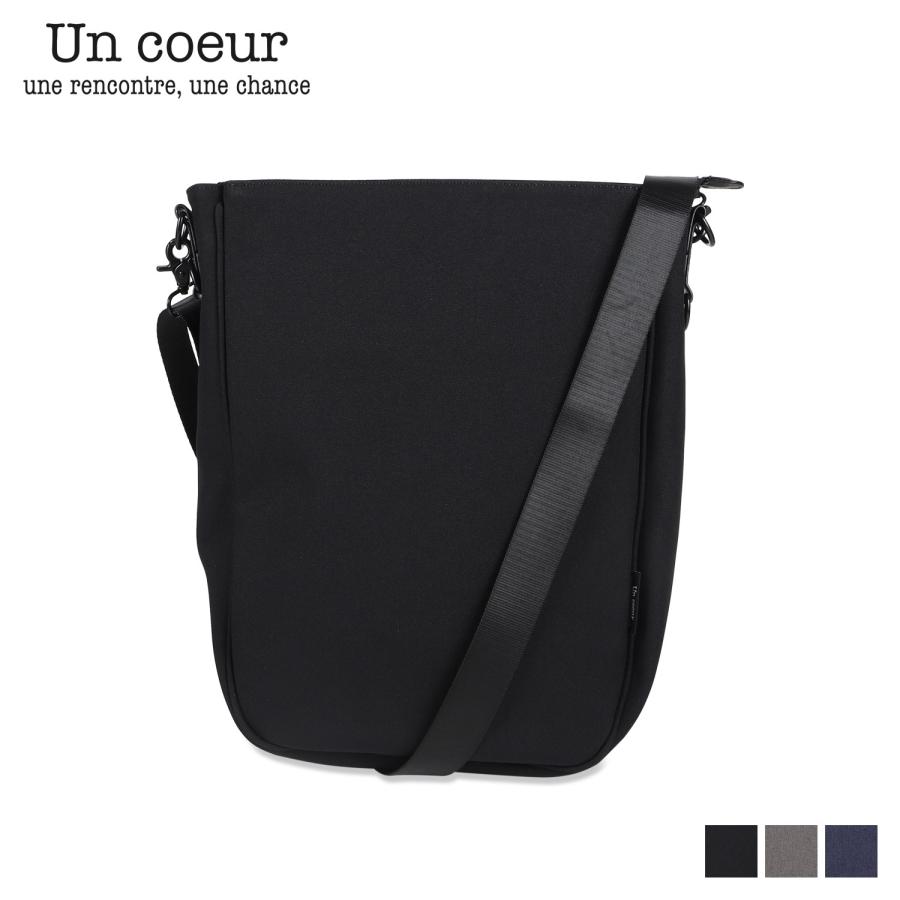 アンクール Un coeur バッグ ショルダーバッグ メンズ レディース 斜め掛け 撥水 TORO 2 ブラック グレー ネイビー 黒 K902094 Un coeur（アンクール） ショルダーバッグ メンズ レディース 12L 斜め