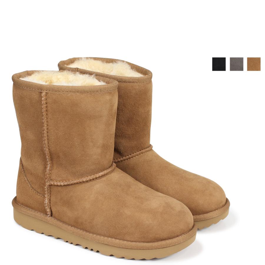 UGG アグ ムートン ブーツ クラシック CLASSIC II 1017703K レディース キッズ :ugg-1017703k:スニークオンラインショップ 通販 UGG ムートンブーツ キッズ