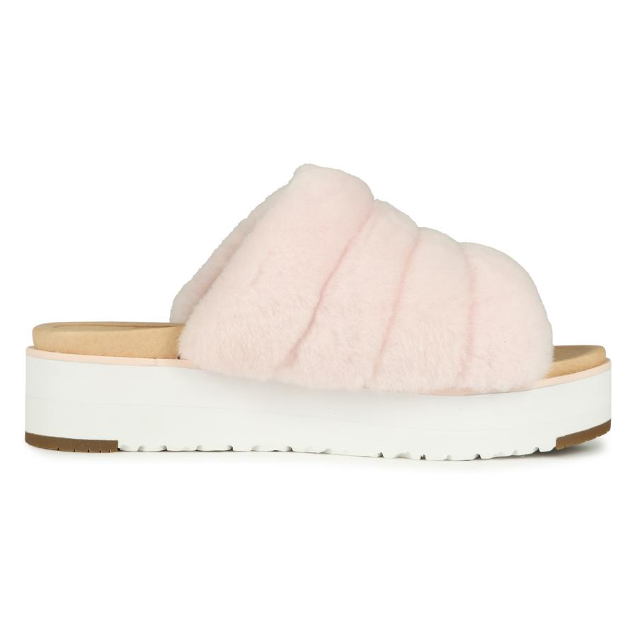 UGG（アグ） サンダル レディース 厚底 ファー フラッフ イヤー