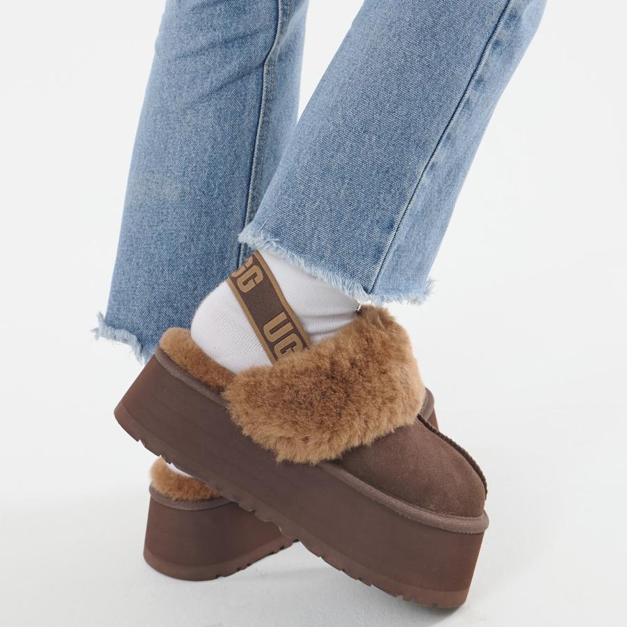 UGG アグ サンダル ファー ファンケット レディース 厚底 UGG アグ サンダル ファー ファンケット レディース 厚底