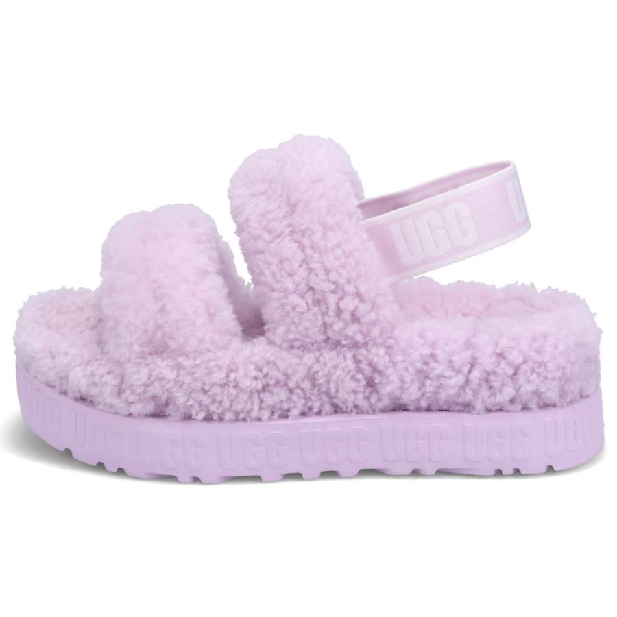 UGG アグ サンダル ファー オー フラッフィータ レディース OH