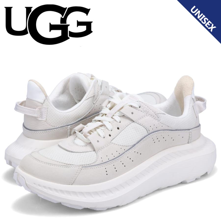 美品　UGG アグ CA805 V2 Nubuckヌバック　白　厚底　24cm UGG アグ スニーカー メンズ レディース 厚底 CA805 V2 NUBUCK