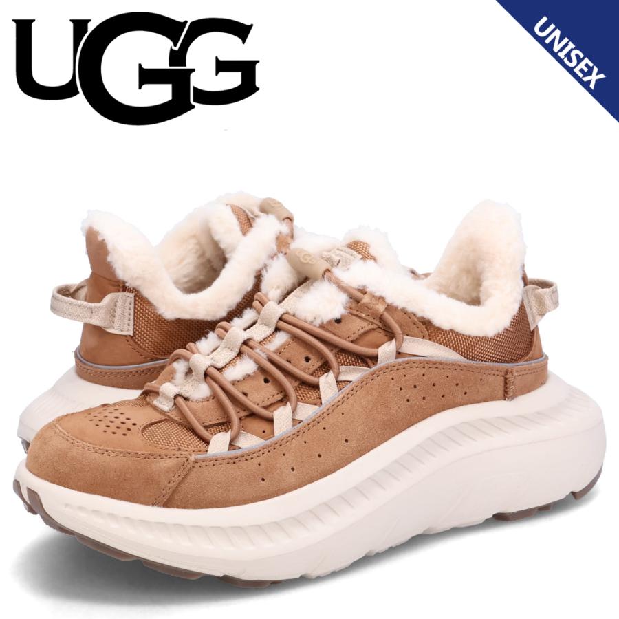 完売品 UGG 厚底スニーカー ブラウン/ホワイト UGG アグ 厚底 CA805 V2 REMIX HERITAGE