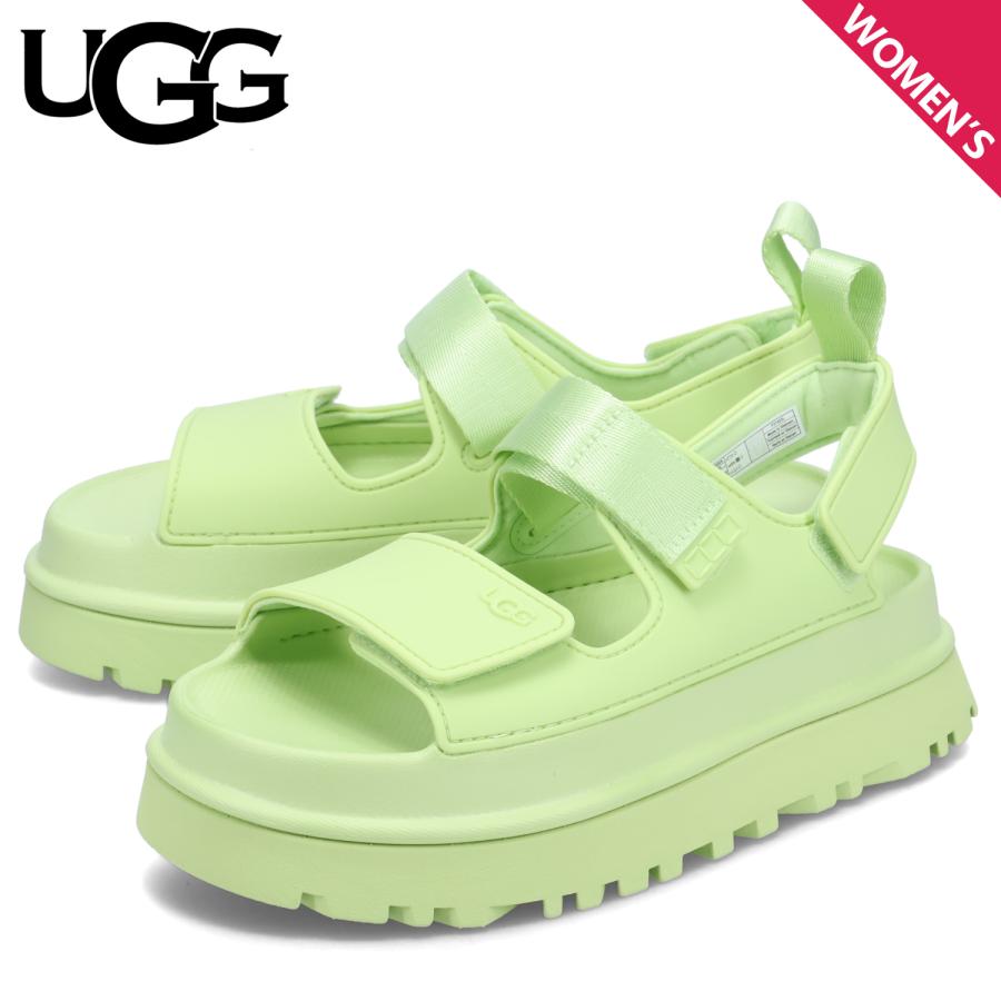 UGG アグ GOLDEN GLOW ゴールデングロウ サンダル 24 グリーン UGG アグ GOLDEN GLOW ゴールデングロウ サンダル 24 グリーン