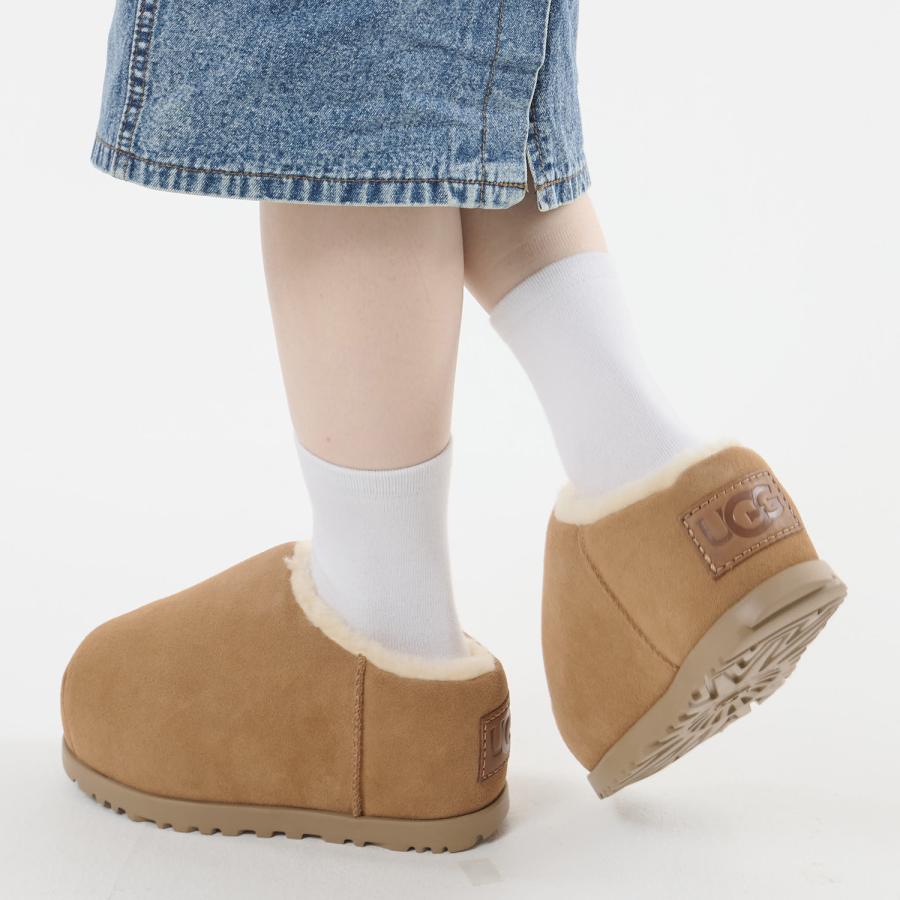 UGG（アグ） スリッポン ルームシューズ パンプド スライド レディース
