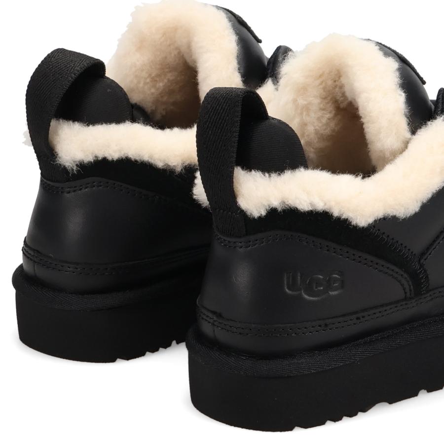 UGG（アグ） スニーカー ローメル レディース LOWMEL LTHR ブラック 黒