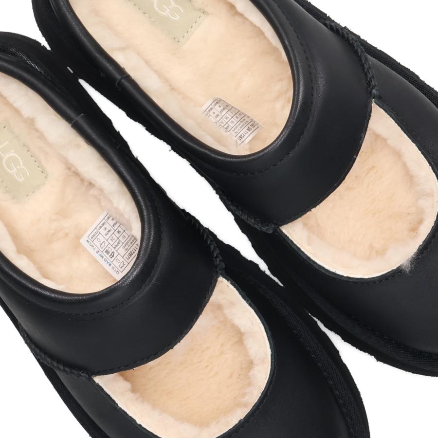 UGG（アグ） スリッポン プラットフォーム ビア メリー ジェーン LTHR