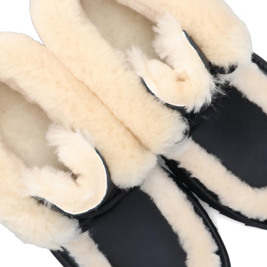 UGG（アグ） ブーツ ムートンブーツ エスミー レザー レース アップ