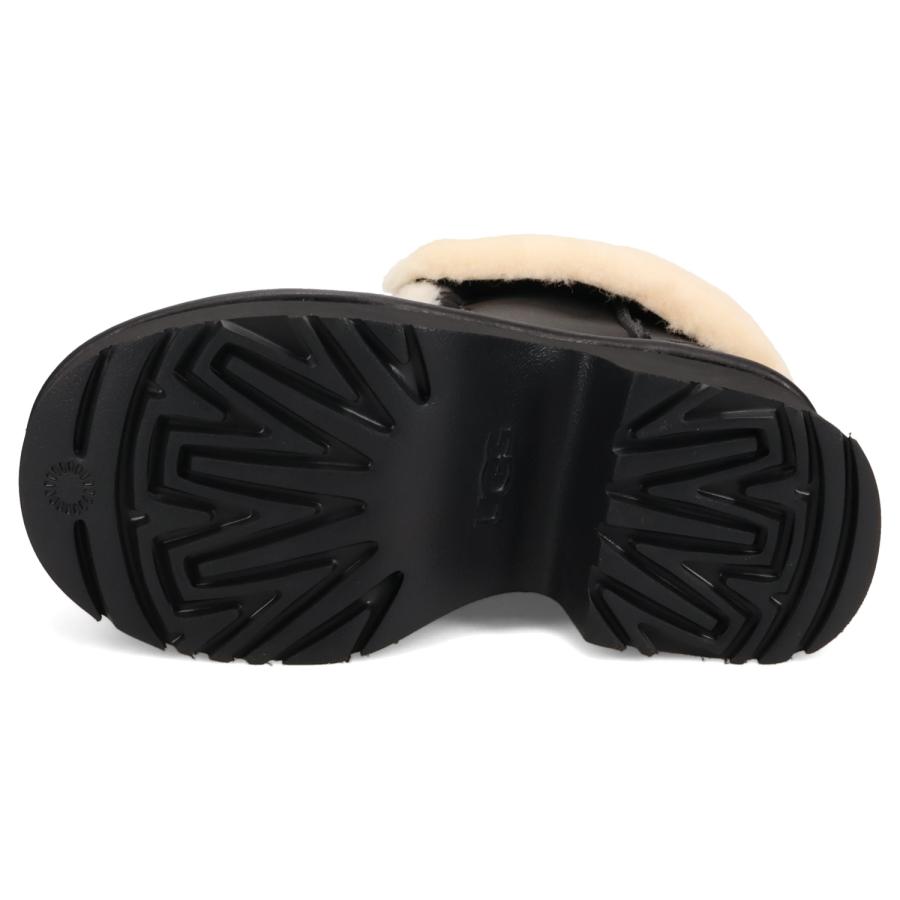 UGG（アグ） ブーツ ムートンブーツ エスミー レザー レース アップ