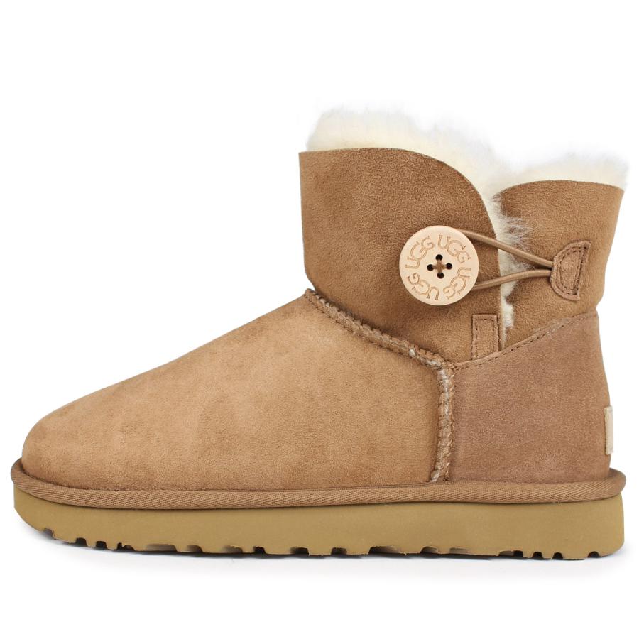 UGG アグ ムートンブーツ ベイリーボタン 2 ミニ レディース WOMENS