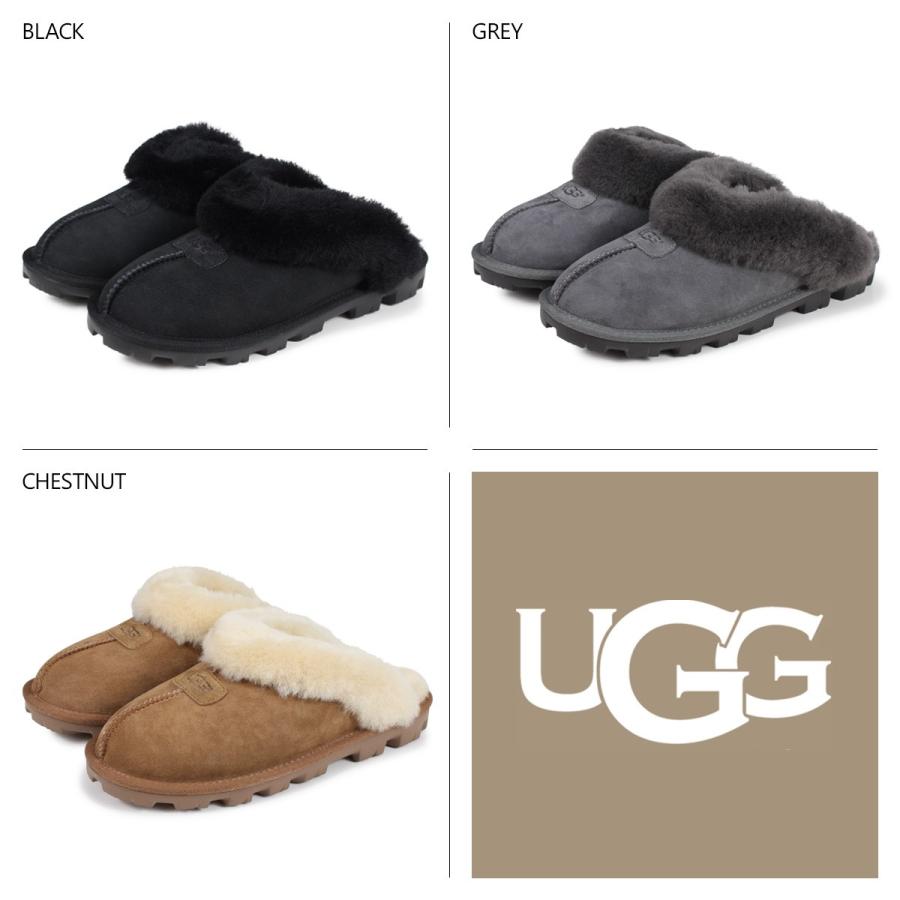 Ugg アグ サンダル ファー スリッパ サボ コケット レディース