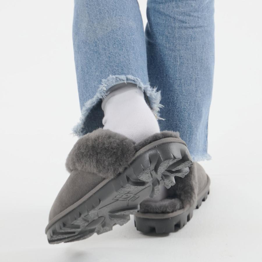 UGG アグ サンダル ファー スリッパ サボ コケット レディース