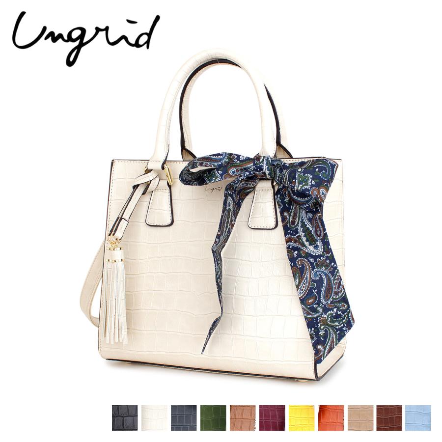 アングリッド Ungrid バッグ ハンドバッグ ショルダーバッグ レディース 2way Hand Bag ブラック ホワイト グレー Ung Ung Iii スニークオンラインショップ 通販 Yahoo ショッピング