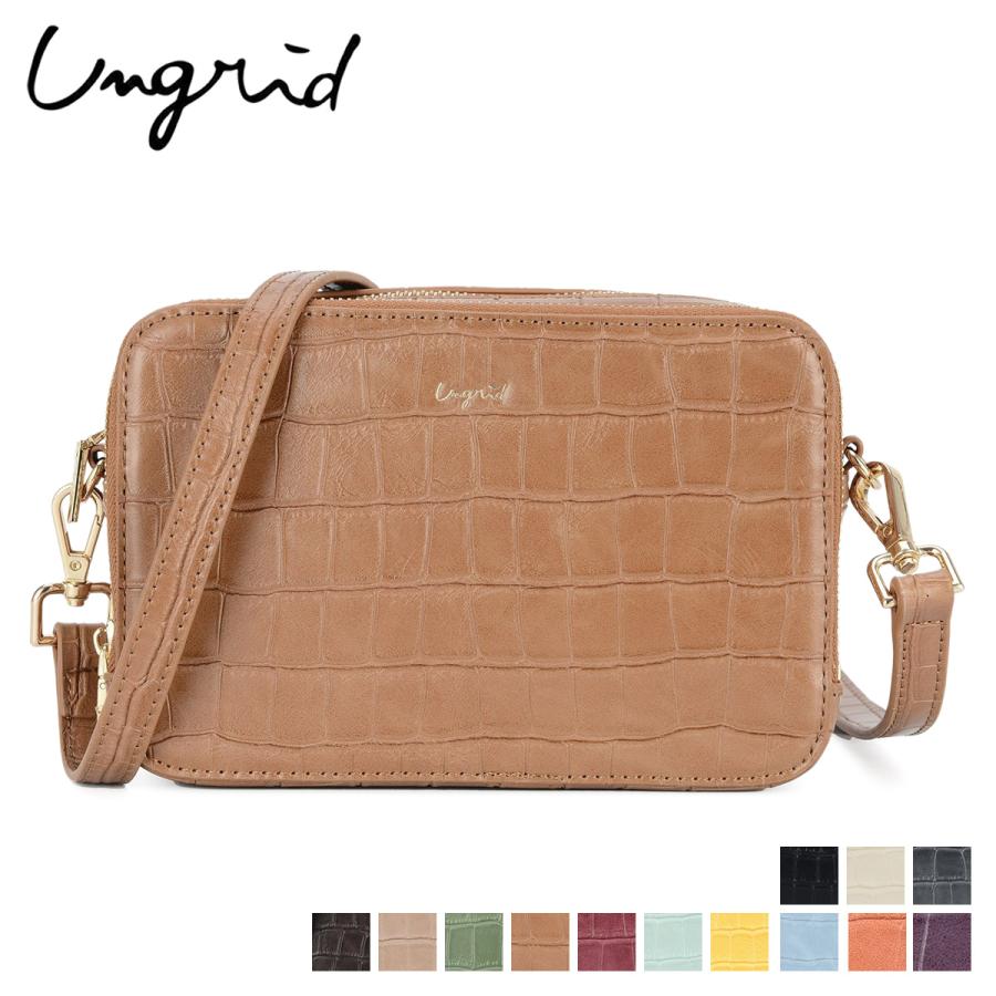 アングリッド Ungrid バッグ ショルダーバッグ レディース Shoulder Bag ブラック アイボリー グレー Ung Ung Iii スニークオンラインショップ 通販 Yahoo ショッピング