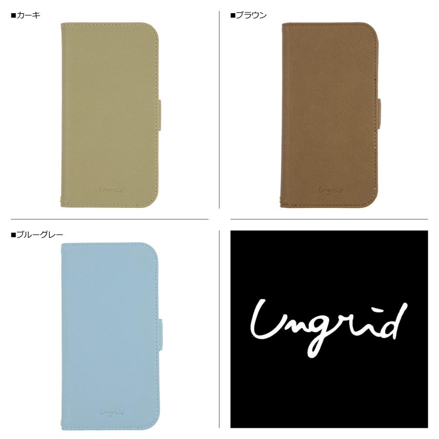 アングリッド Ungrid iPhone 13 スマホケース スマホショルダー 携帯 アイフォン 手帳型 ブックタイプ レディース CASE iP13-UR ネコポス可｜sneak｜05