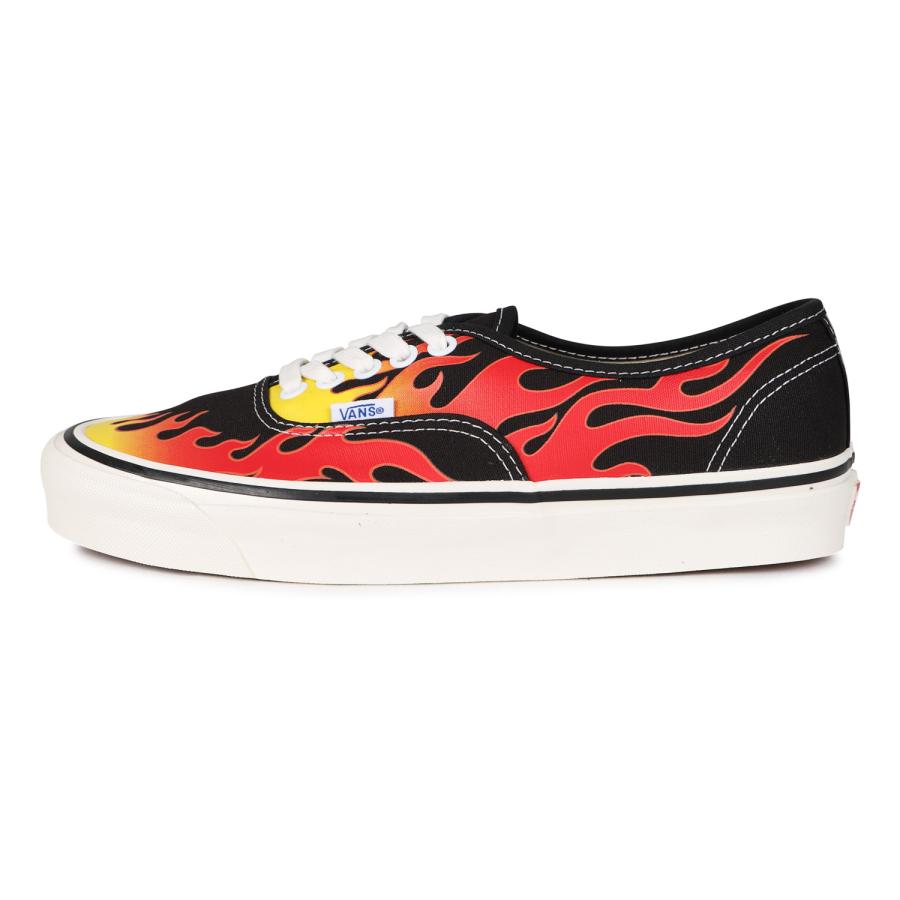 VANS ヴァンズ オーセンティック フレイム スニーカー メンズ バンズ AUTHENTIC 44 DX FLAME ブラック 黒 VN0A38EN423｜sneak｜03