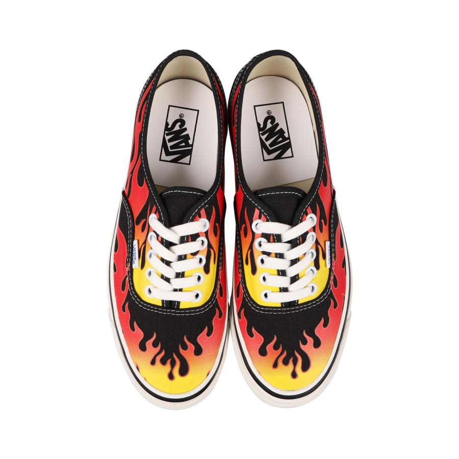 VANS ヴァンズ オーセンティック フレイム スニーカー メンズ バンズ AUTHENTIC 44 DX FLAME ブラック 黒 VN0A38EN423｜sneak｜04