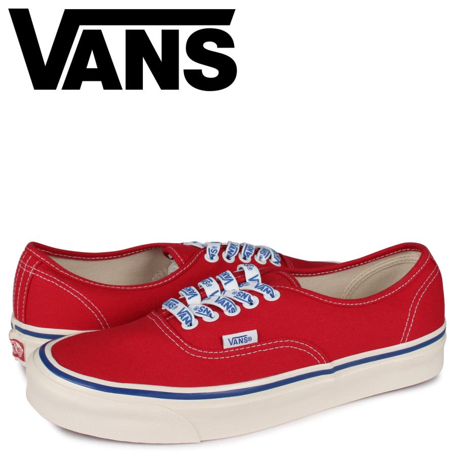 Vans ヴァンズ オーセンティック スニーカー メンズ バンズ Authentic 44 Dx レッド Vn0a38enwo8 Vn Vn0a38enwo8 スニークオンラインショップ 通販 Yahoo ショッピング