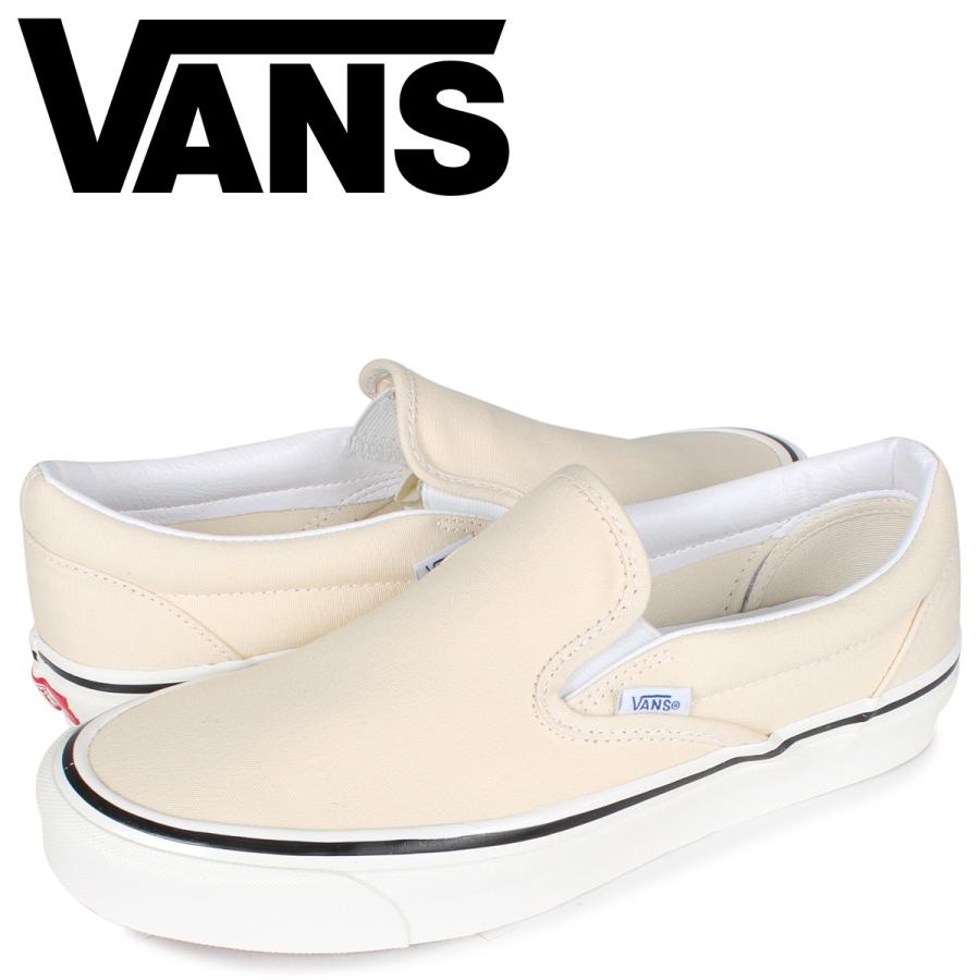Vans ヴァンズ スリッポン クラシック スニーカー メンズ バンズ Classic Slip On 98 Dx オフ ホワイト Vn0a3jexqwp Vn Vn0a3jexqwp スニークオンラインショップ 通販 Yahoo ショッピング